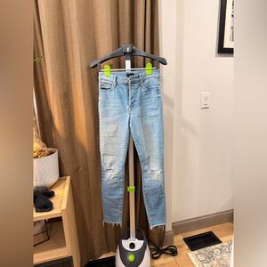 MOTHER Light Blue Skinny Jeans